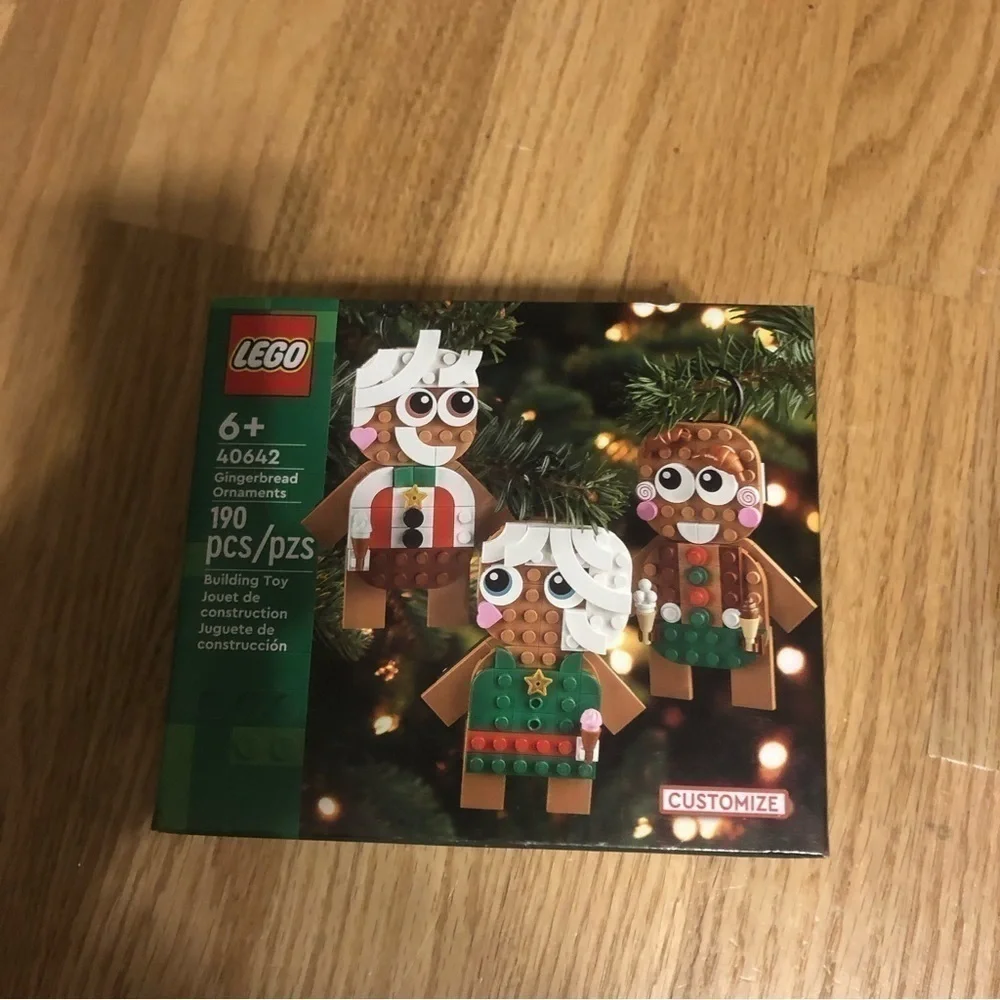 Lego Gingerbread Man Ornament Building Set NEW 40642 Christmas